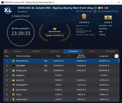 morning result 888poker